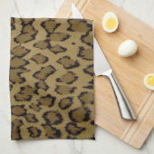 ANIMAL LEOPARD PRINT THEEDOEK (Quarter Fold)