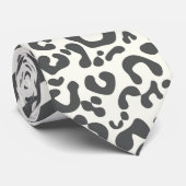 Animal Leopard Zebra Pattern Stropdas (Opgerold)