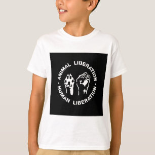 Animal Liberation Human Liberation T-shirt