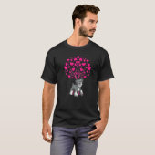 Animal Lover Dog Lover Heart Pet Owner Heart Tree T-shirt (Voorkant volledig)