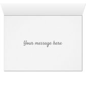 Animal lover foal "Thinking of You" (Binenzijde Horizontaal (Onderkant))