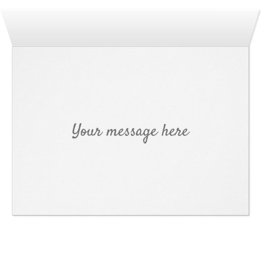 Animal lover foal "Thinking of You" (Binenzijde Horizontaal (Onderkant))