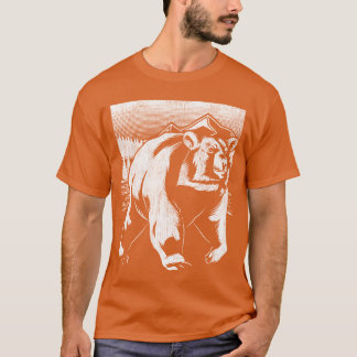 Animal lover forest dweller forest animal gift bea t-shirt