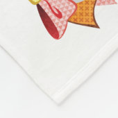 Animal megaphone ... fish, cat, girl (remake) fleece deken (Hoek)