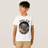 Animal Nerd T-shirt (Voorkant volledig)