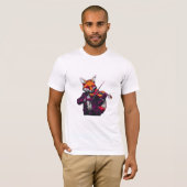 Animal Noise – Fox on Violin T-shirt (Voorkant volledig)