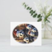 Animal PANDA Christmas Briefkaart (Staand voorkant)