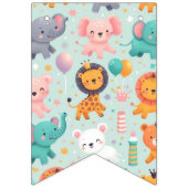Animal Parade Bunting Banner (Tweede vlag)