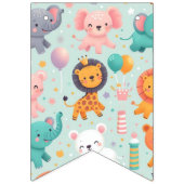 Animal Parade Bunting Banner (Derde vlag)