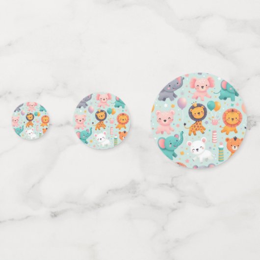 Animal Parade Confetti (Voorkanten)