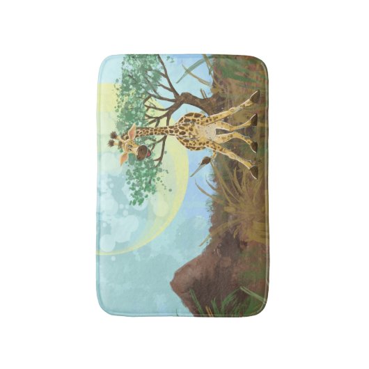 Animal Parade Giraffe Badmat (Voorkant Verticaal)