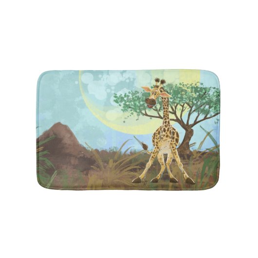 Animal Parade Giraffe Badmat (Voorkant)
