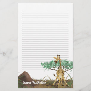 Animal Parade Giraffe Briefpapier