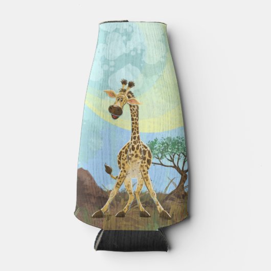 Animal Parade Giraffe Flesjeskoeler (Voorkant)