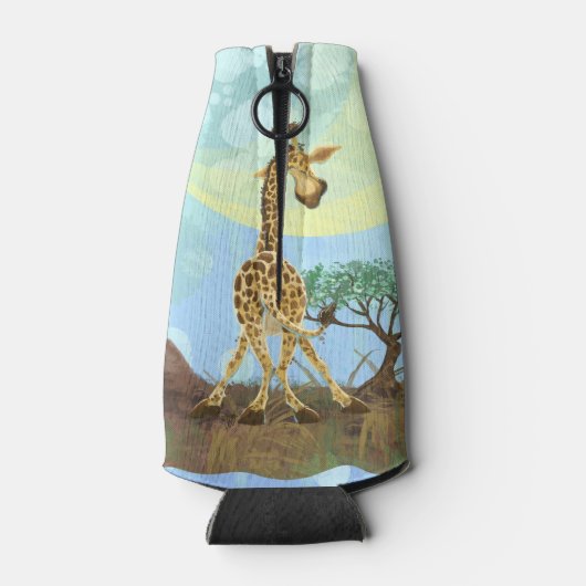 Animal Parade Giraffe Flesjeskoeler (Achterkant)