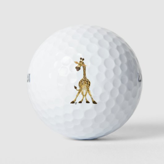 Animal Parade Giraffe Golfballen (Voorkant)