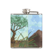 Animal Parade Giraffe Heupfles (Achterkant)