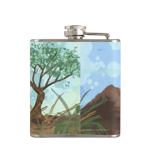 Animal Parade Giraffe Heupfles (Achterkant)