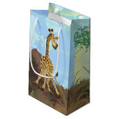 Animal Parade Giraffe Klein Cadeauzakje (Achterkant Gekanteld)
