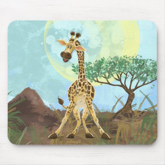 Animal Parade Giraffe Muismat (Voorkant)