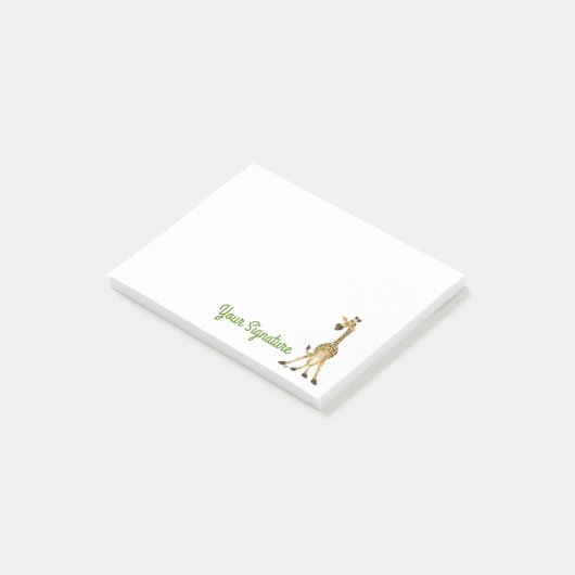 Animal Parade Giraffe Post-it® Notes (Schuin)