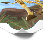 Animal Parade Giraffe Poster (Hoek)