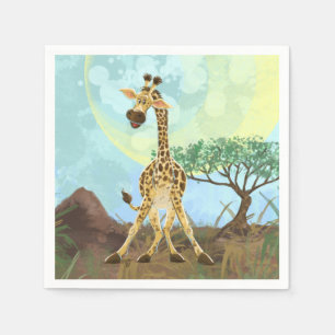 Animal Parade Giraffe Servet