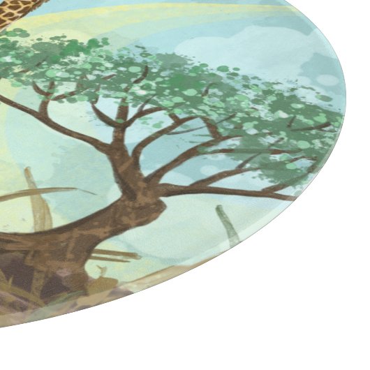 Animal Parade Giraffe Snijplank (Hoek)