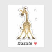 Animal Parade Giraffe Sticker (Vel)