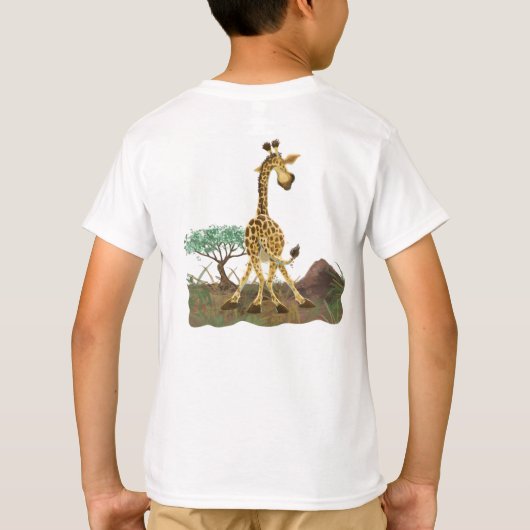 Animal Parade Giraffe T-shirt (Achterkant)