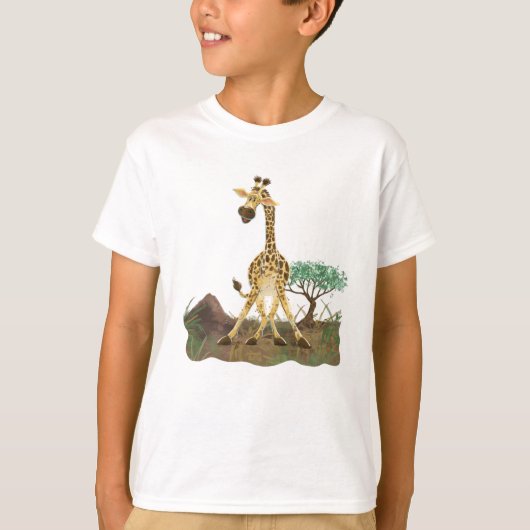 Animal Parade Giraffe T-shirt (Voorkant)