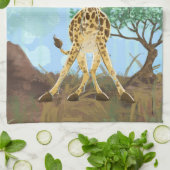 Animal Parade Giraffe Theedoek (Gevouwen)