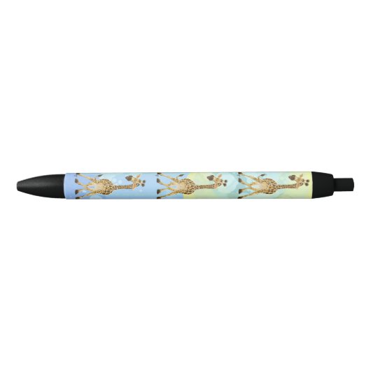 Animal Parade Giraffe Zwarte Inkt Pen (Voorkant)