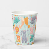 Animal Parade Paper Cup Papieren Bekers (Rechts)
