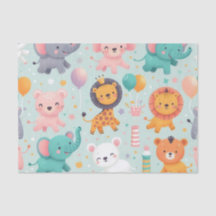 Animal Parade Tissue Paper