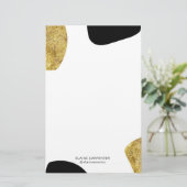 Animal Pattern Gold | Papier voor kantoorbenodigdh (Staand voorkant)