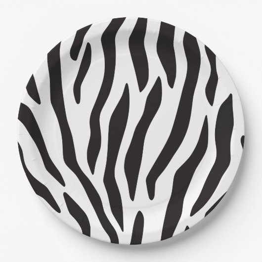 Animal Pattern Print Papieren Bordje (Voorkant)
