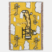 Animal Pilot Nursery Art Deken (Voorkant Verticaal)