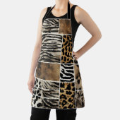 Animal Print - All-Over Print Apron Schort (Insitu)