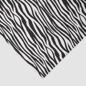 Animal Print Black White Zebra Tissuepapier (Detail)