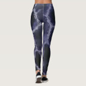 Animal Print Blue Leggings (Achterkant)