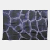 Animal Print Blue Theedoek (Horizontaal)