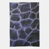 Animal Print Blue Theedoek (Verticaal)