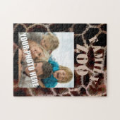 Animal Print Brown Legpuzzel (Horizontaal)