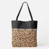 Animal Print Canvas tas (Achterkant)