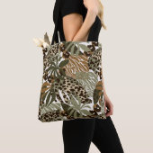 Animal Print Canvas tas (Dichtbij)