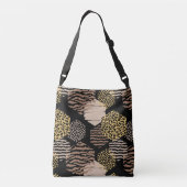 Animal Print Canvas tas (Achterkant)