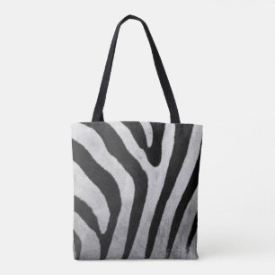 Animal Print Canvas tas
