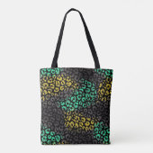 Animal Print Canvas tas (Achterkant)