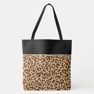 Animal Print Canvas tas
